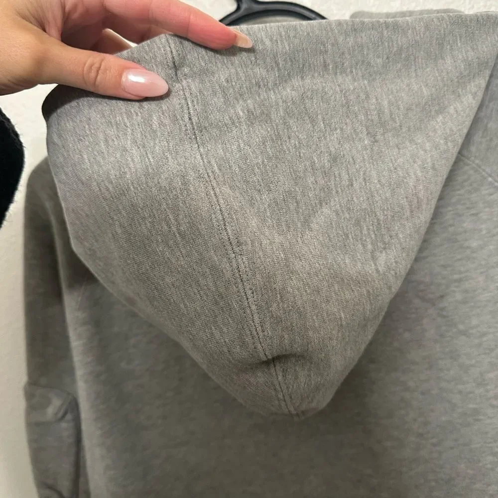 Nike Gray Zip-Up Hoodie